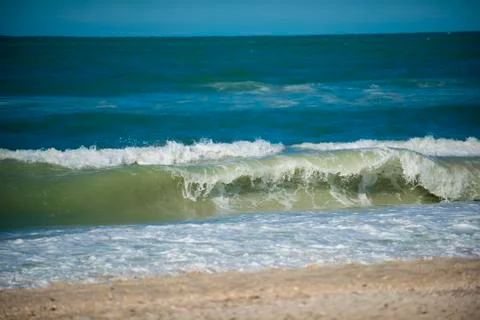 Rolling waves Foto stock