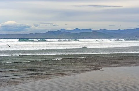 Rolling Waves on a Stormy Day Photos