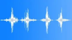 Rolling wheels - passing over on tiled froorSound Effect