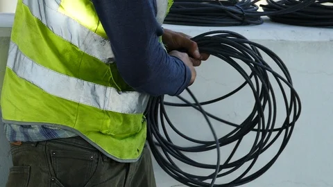 Rolling Wire Stock Footage 123947908