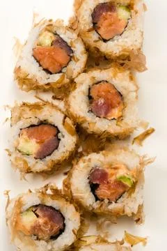 Rolls from above closeup Stock Photos