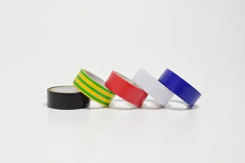 Rolls of adhesive tape Stock Photos