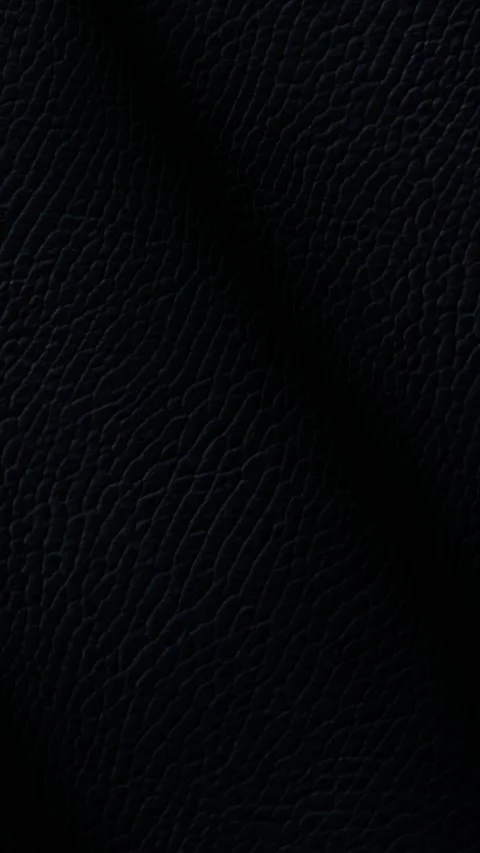 Rolls of Black Leather, Elite Background, Unique Design, Rotation, Exclusive Stock Footage 296403023