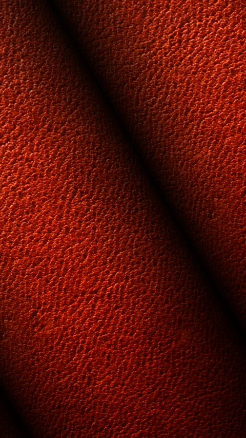 Rolls of Brown Leather, Elite Background, Unique Design, Exclusive Stock Footage 296402540