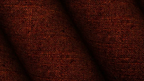 Rolls of Brown Linen, Business Background, Unique Design, Exclusive Stock Footage 296413080