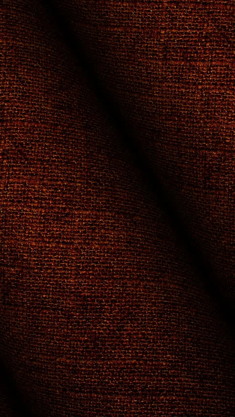 Rolls of Brown Linen, Elite Background, Unique Design, Exclusive Stock Footage 296402409