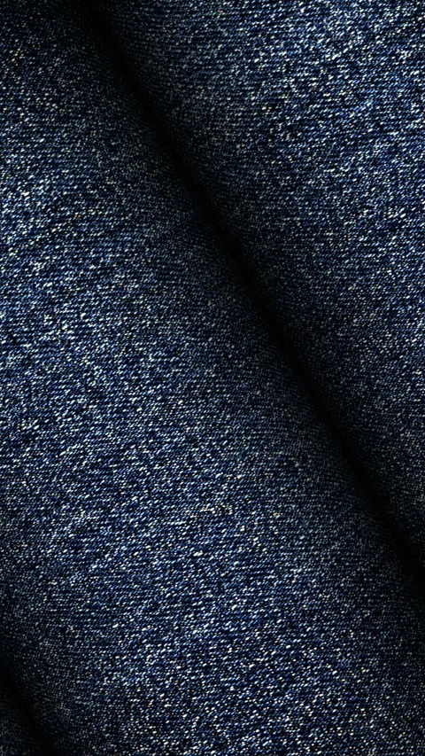 Rolls of Denim Fabric, Elite Background, Unique Design, Jeans, Exclusive Stock Footage 296401936