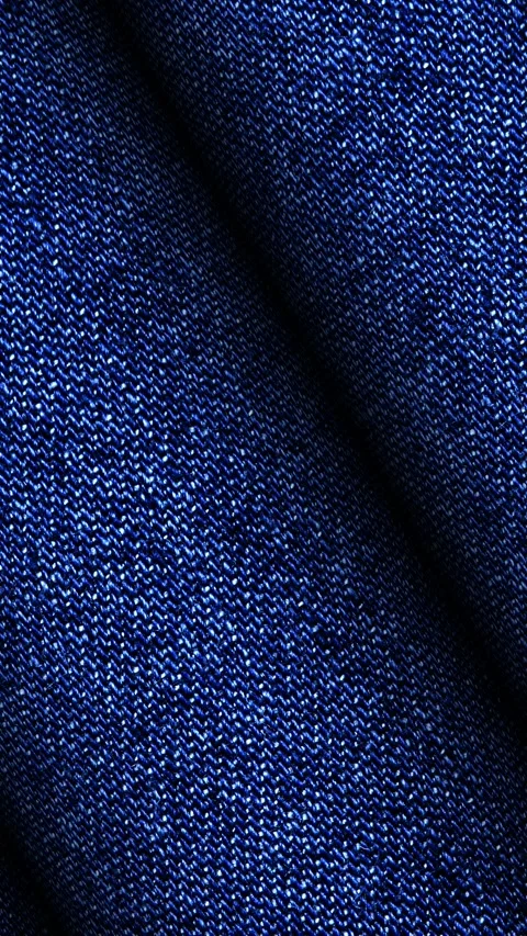 Rolls of Denim Fabric, Elite Background, Exclusive, Jeans, Unique Design Stock Footage 296401964