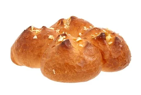 Rolls with garlic Stock Photos