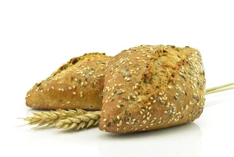 Rolls of grains Stock Photos