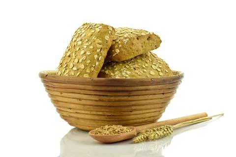 Rolls of grains Stock Photos