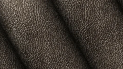 Rolls of Gray Leather, Business Background, Exclusive, Unique Design, Rotation Stock Footage 296414310