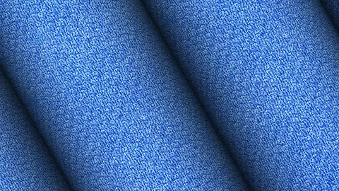 Rolls of Light Blue Fabric, Business Background, Unique Design, Exclusive Stock Footage 296413897