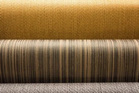 Rolls of linoleum Stock Photos