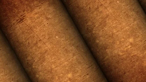 Rolls of Old Paper, Business Background, Rotation, Exclusive, Unique Design Stock Footage 296414485