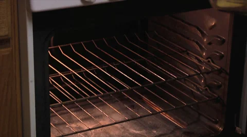 Rolls Into Oven Stockbeeldmateriaal 31552544