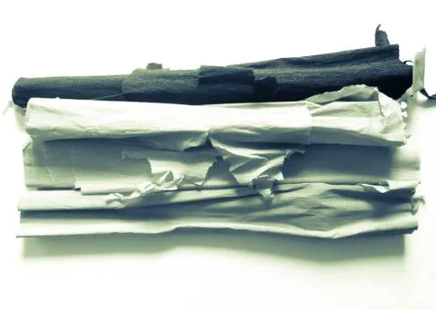 Rolls of paper background Stock Photos