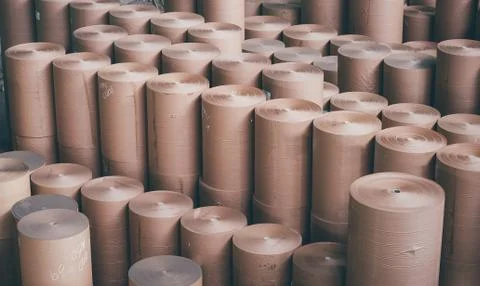 Rolls of paper Stock Photos