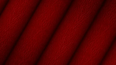 Rolls of Red Leather, Business Background, Elegant Design, Exclusive Stock Footage 303273716