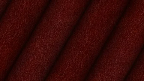 Rolls of Red Leather, Business Background, Exclusive, Elegant Design Stock Footage 303274082
