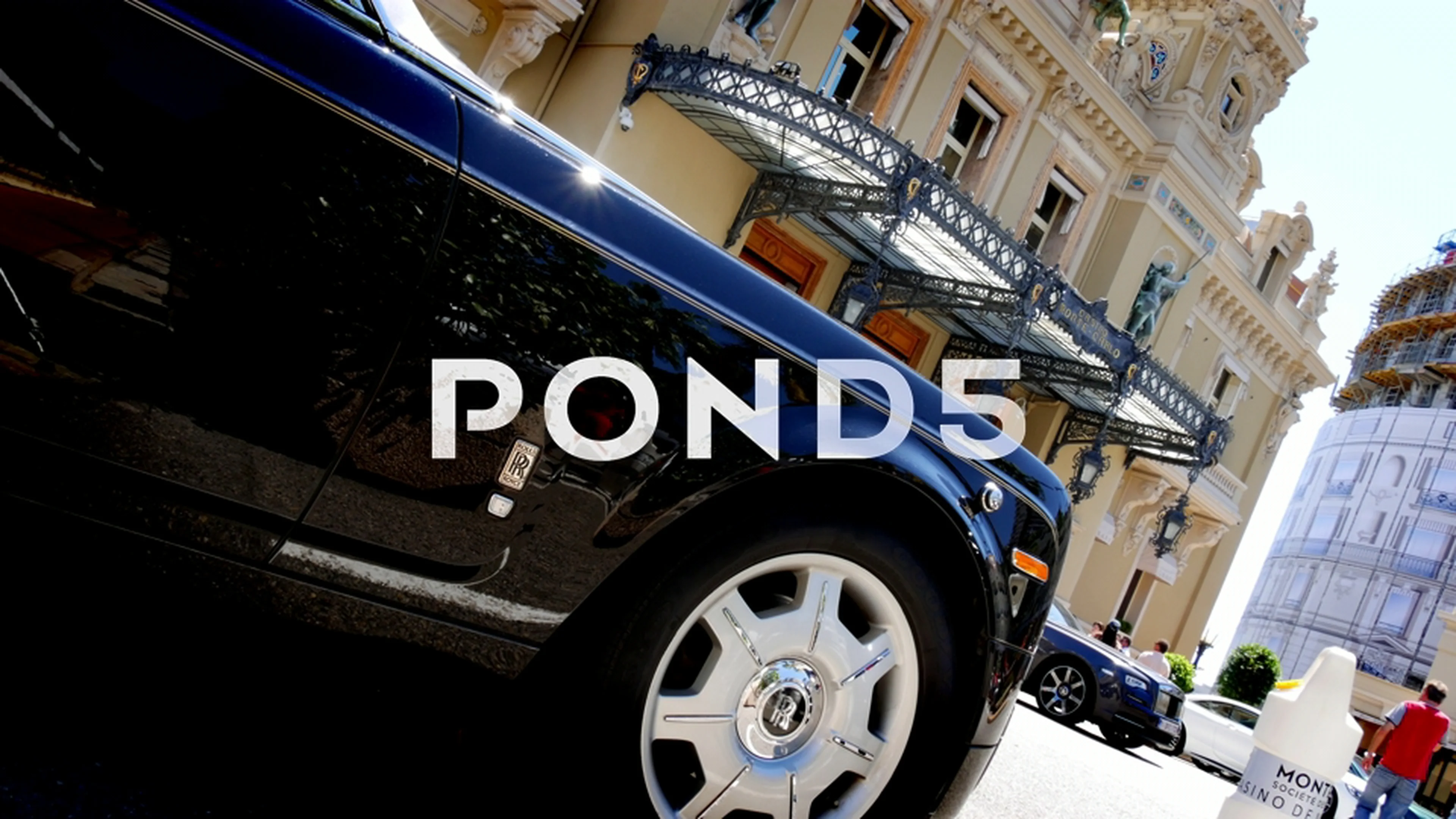 Rolls Royce at Casino Monte-Carlo, Place du Casino, Monte Carlo