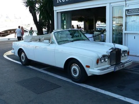 Rolls Royce Corniche Stock Photos