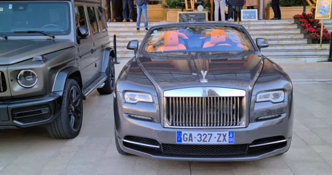 Rolls-Royce Dawn Cabriolet Stock Footage 167087916