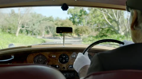 Rolls Royce Driving Interior 動画素材 47527865