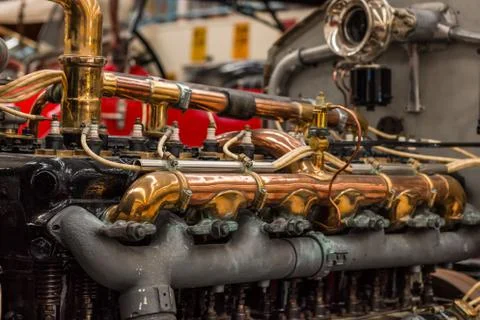 Rolls Royce Engine Stock Photos