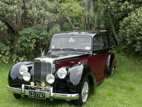 Rolls Royce Grey Lady Stock Photos