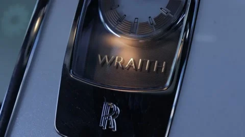 Rolls Royce interior clock 動画素材 168752146