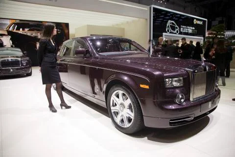 Rolls royce phantom Stock Photos