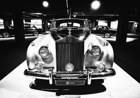 Rolls-Royce Silver Cloud. luxury retro car. Classic Car exhibition - Heydar A Stock Photos
