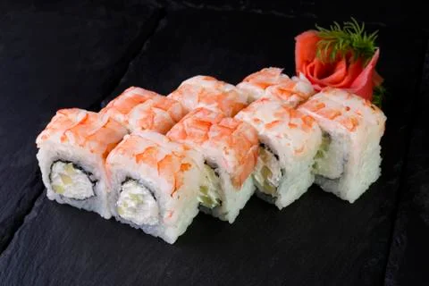Rolls shrimp Stock Photos