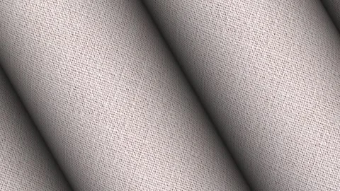 Rolls of White Cotton, Business Background, Unique Design, Exclusive Stock Footage 296412604