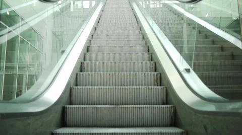 Rolltreppe (w. audio) Stock Footage 664021