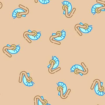 Rolodex list vector seamless pattern Stock Illustration