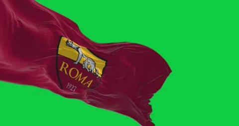 TEAM FLAG AS ROMA