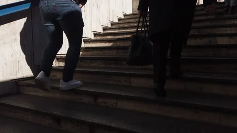 Roma Subway 스톡 동영상 154486232