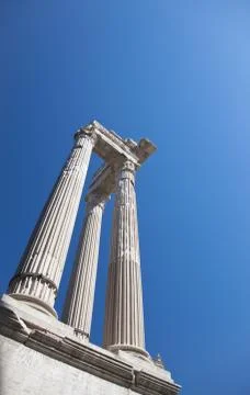 Romam temple Stock Photos