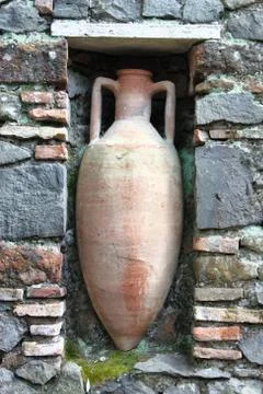 Roman amphora Stock Photos