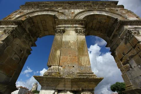 Roman arch Stock Photos