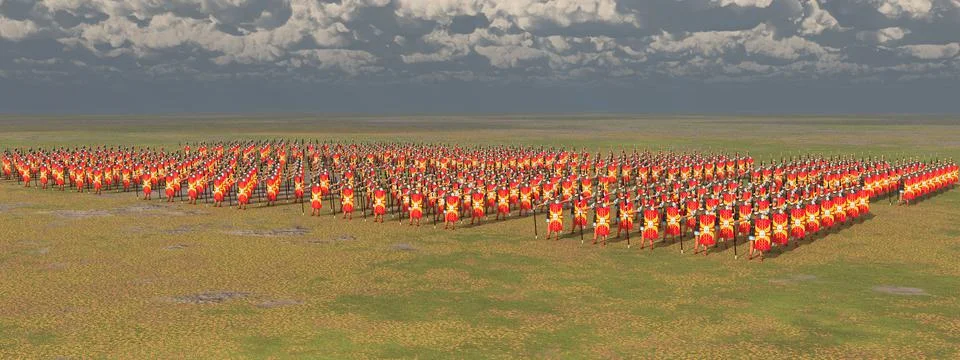 Roman army Stock Illustration