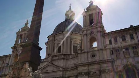 Roman Basilica Stock Photos