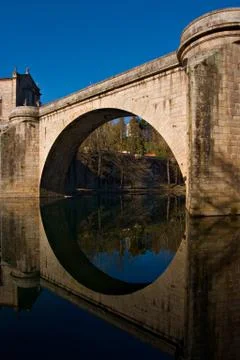 Roman bridge Stock Photos