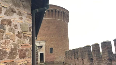 Roman Castle Stock Footage 200789373