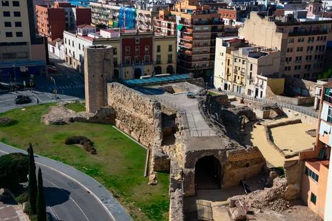 Roman Circus of Tarraco Stock-Fotos