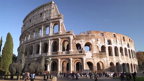Roman Coliseum Stock-Footage 71227913