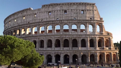 Roman Coliseum Stock-Footage 71229831
