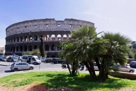 Roman Coliseum. Stock Photos